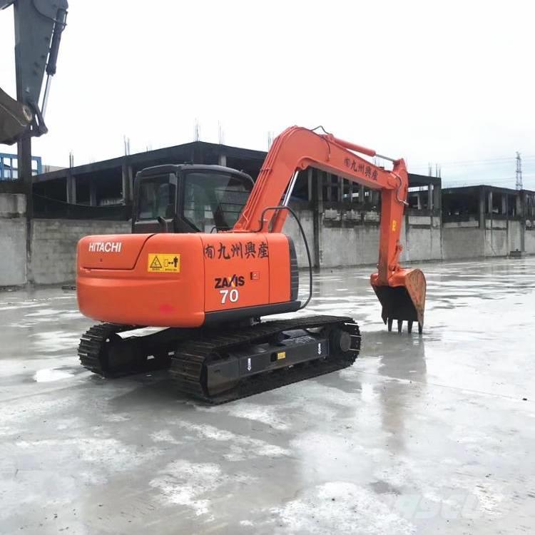 Hitachi ZX 70 Excavadoras sobre orugas