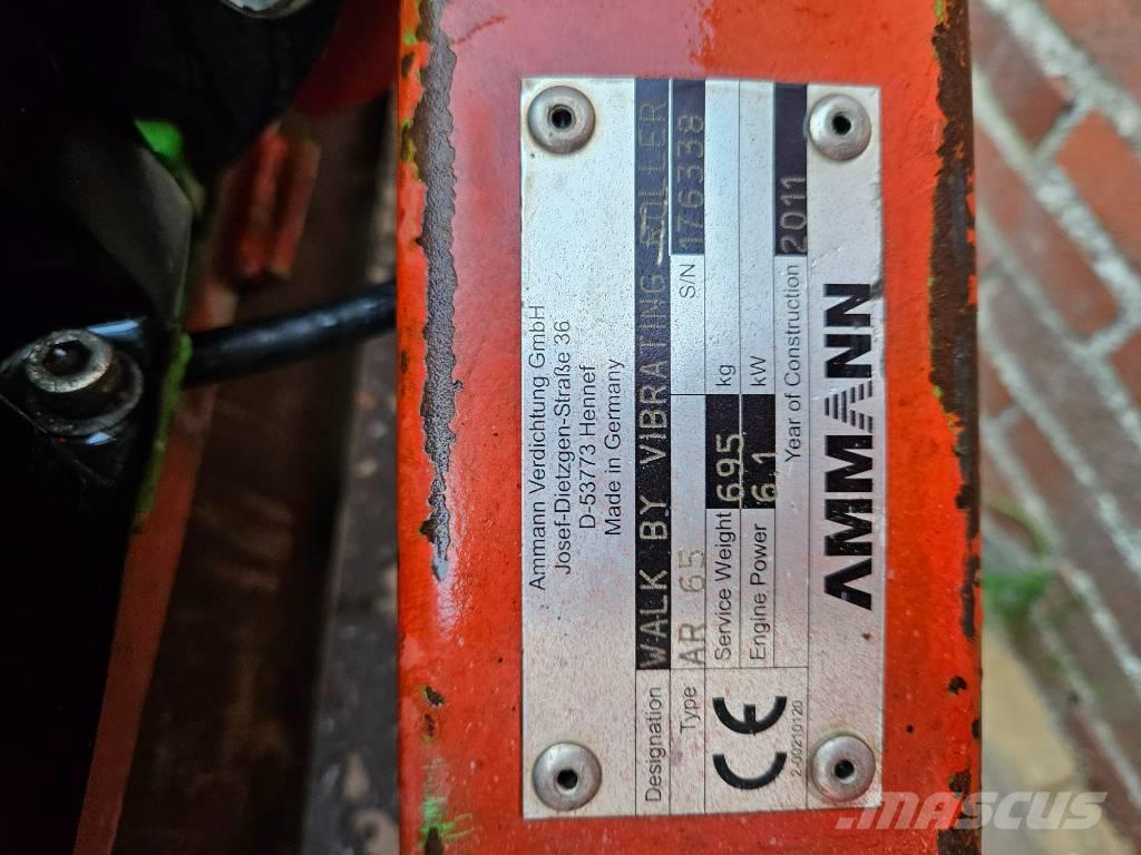 Ammann AR 65 Rodillos de doble tambor