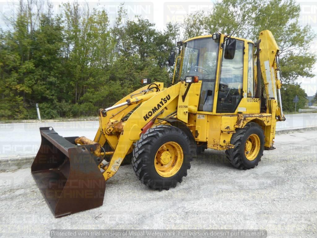 Komatsu WB70A Retrocargadoras