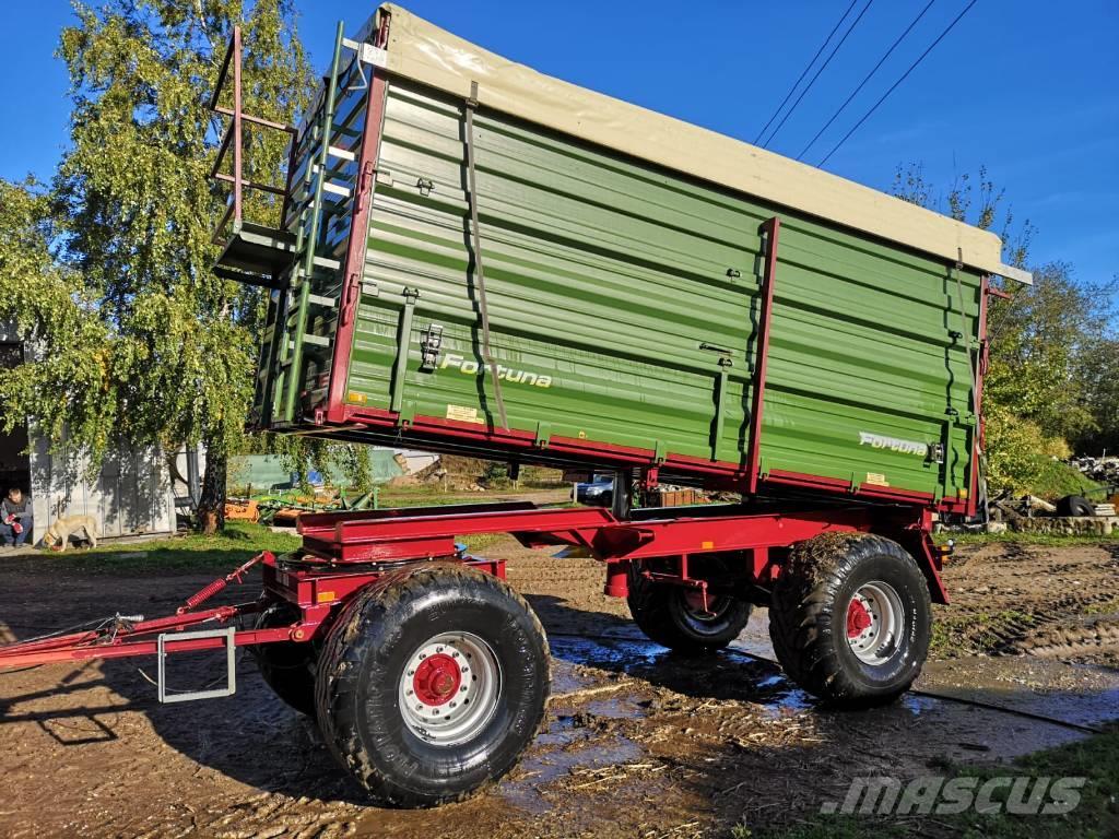 Fortuna K140 Remolques con caja de volteo