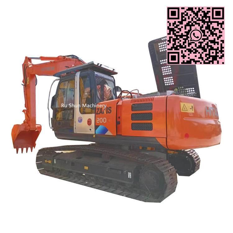 Hitachi ZX200 Excavadoras sobre orugas