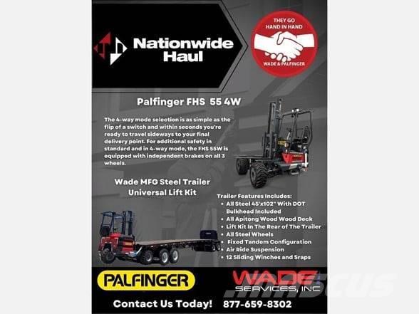 Palfinger FHS554W Horquillas elevadoras para camión