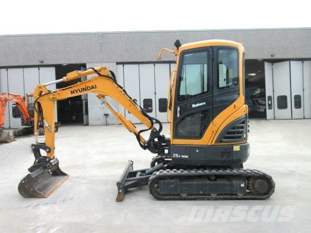 Hyundai R25Z-9AK Miniexcavadoras