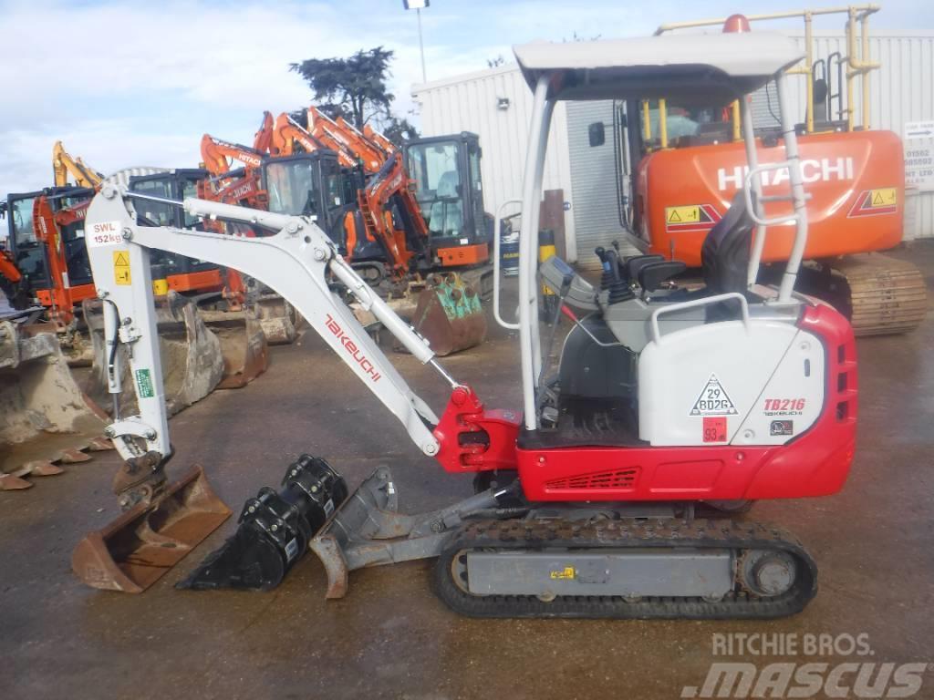 Takeuchi TB 216 Miniexcavadoras