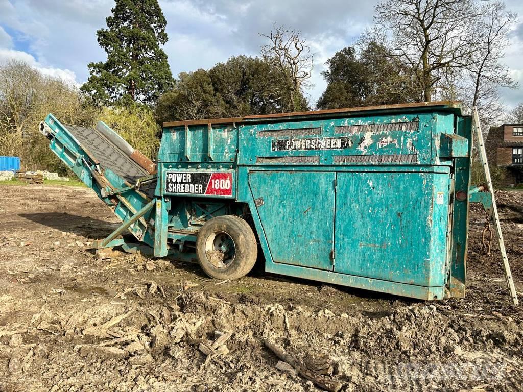 PowerScreen Powershredder 1800 Trituradoras de deshechos