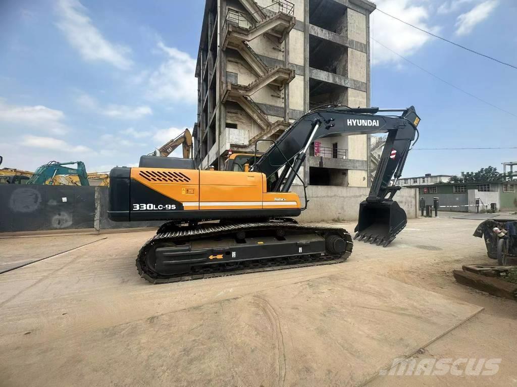 Hyundai 330-9s Excavadoras sobre orugas