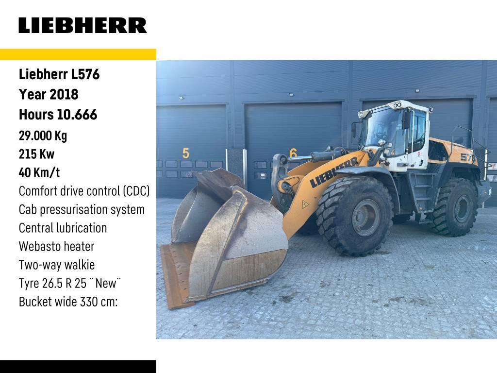 Liebherr L 576 Cargadoras sobre ruedas