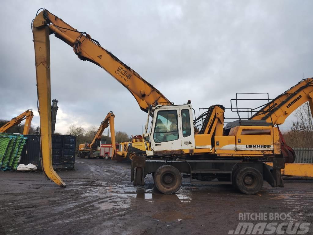 Liebherr A 934 Manejadores de residuos industriales