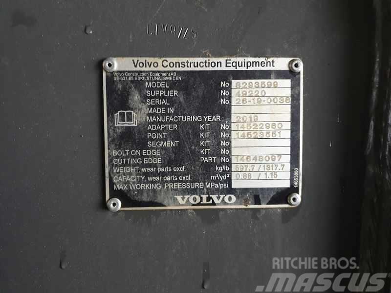 Volvo Universalschnellwechsler Conectores rápidos