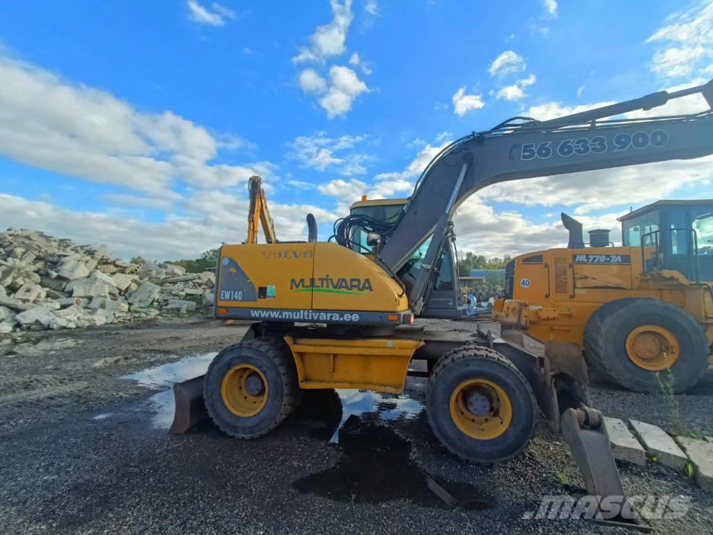 Volvo EW 140 Excavadoras de ruedas