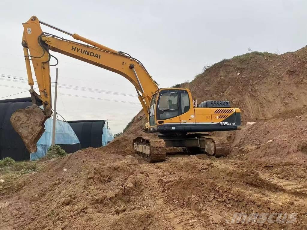 Hyundai 335lc-9s Excavadoras sobre orugas