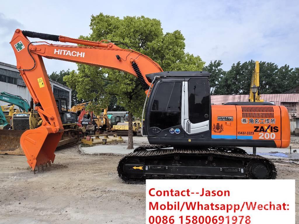 Hitachi ZX 200 Excavadoras sobre orugas