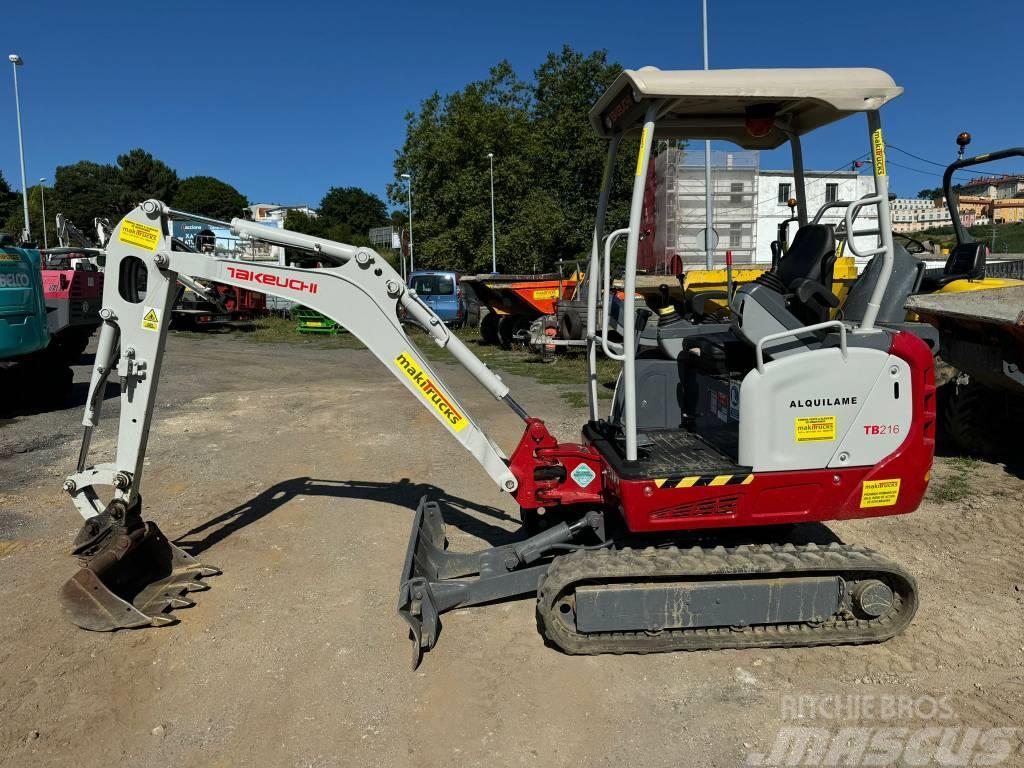 Takeuchi TB216 Miniexcavadoras