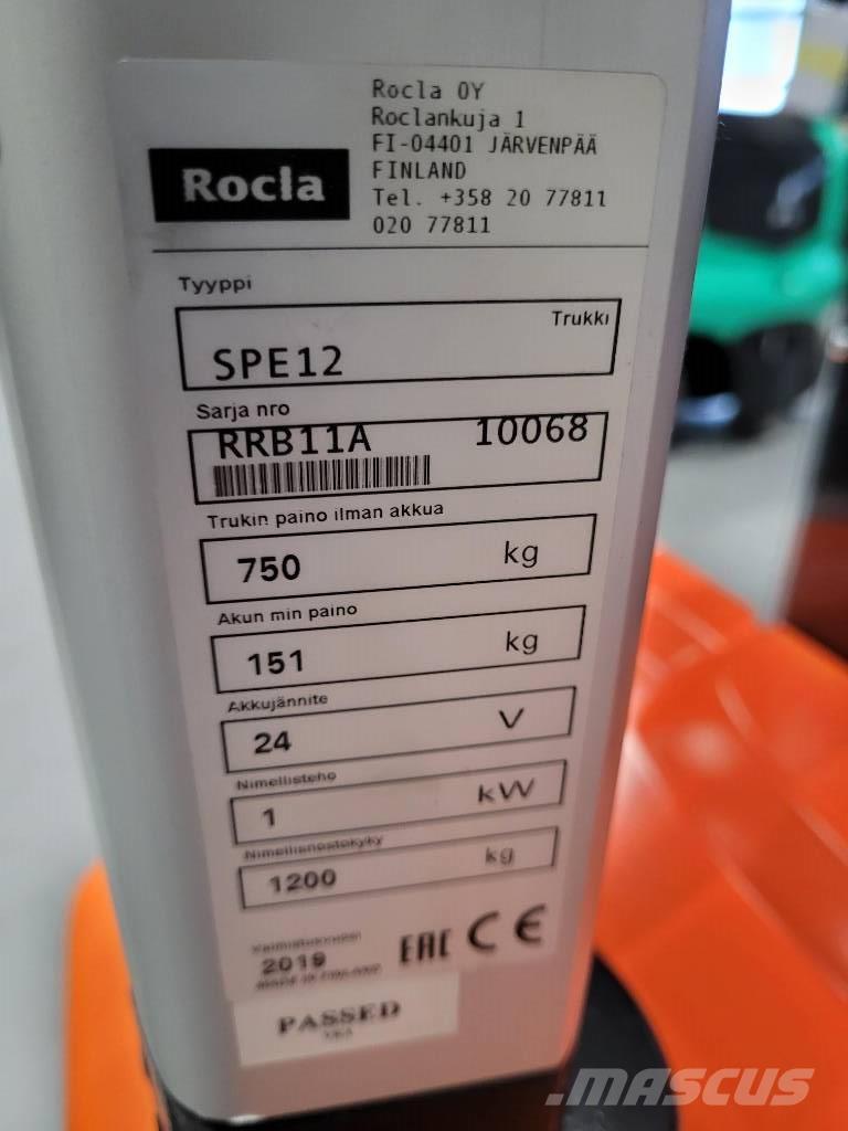 Rocla SPE12 Apiladoras eléctricos