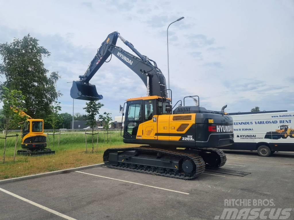 Hyundai HX220AL Excavadoras sobre orugas