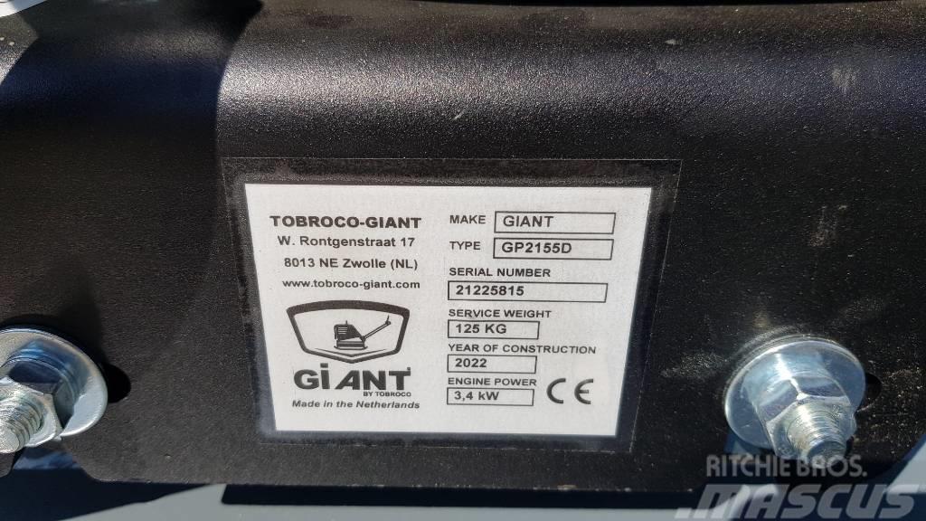 GiANT trilplaat GP2155D Compactadoras de suelo