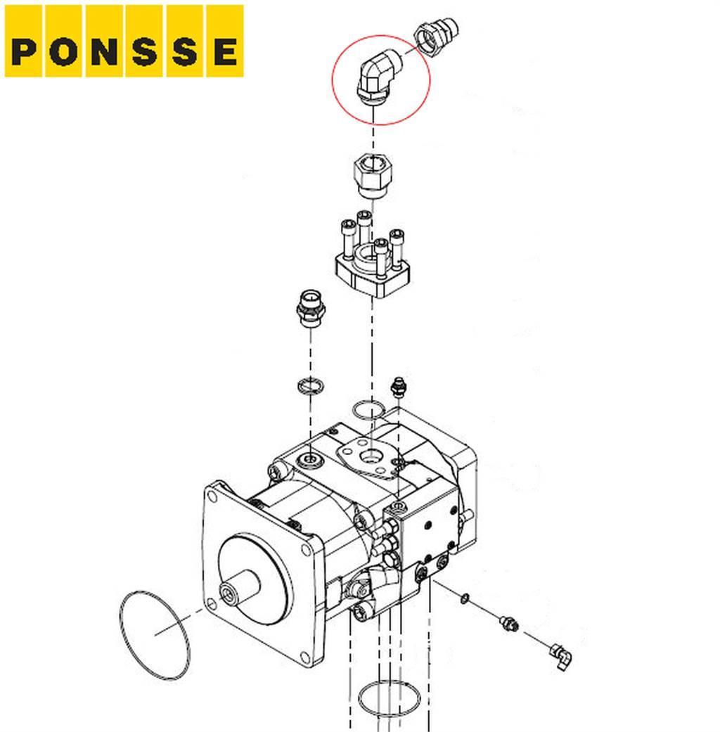 Ponsse 0055159 Hidráulicos