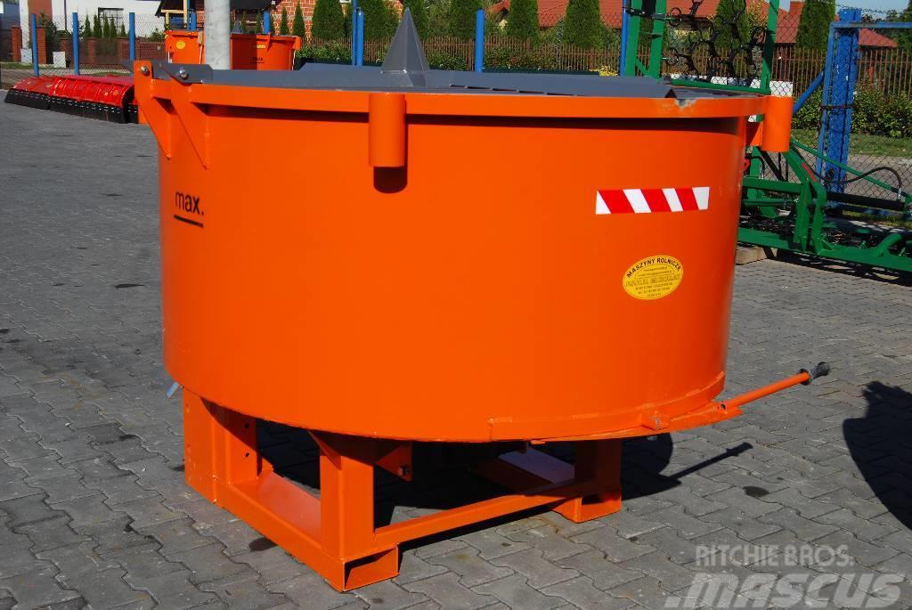 Michalak BETONIARKA CIĄGNIKOWA 1200L-1800L WOM/PTO MIXER Mezcladoras de cemento y hormigón