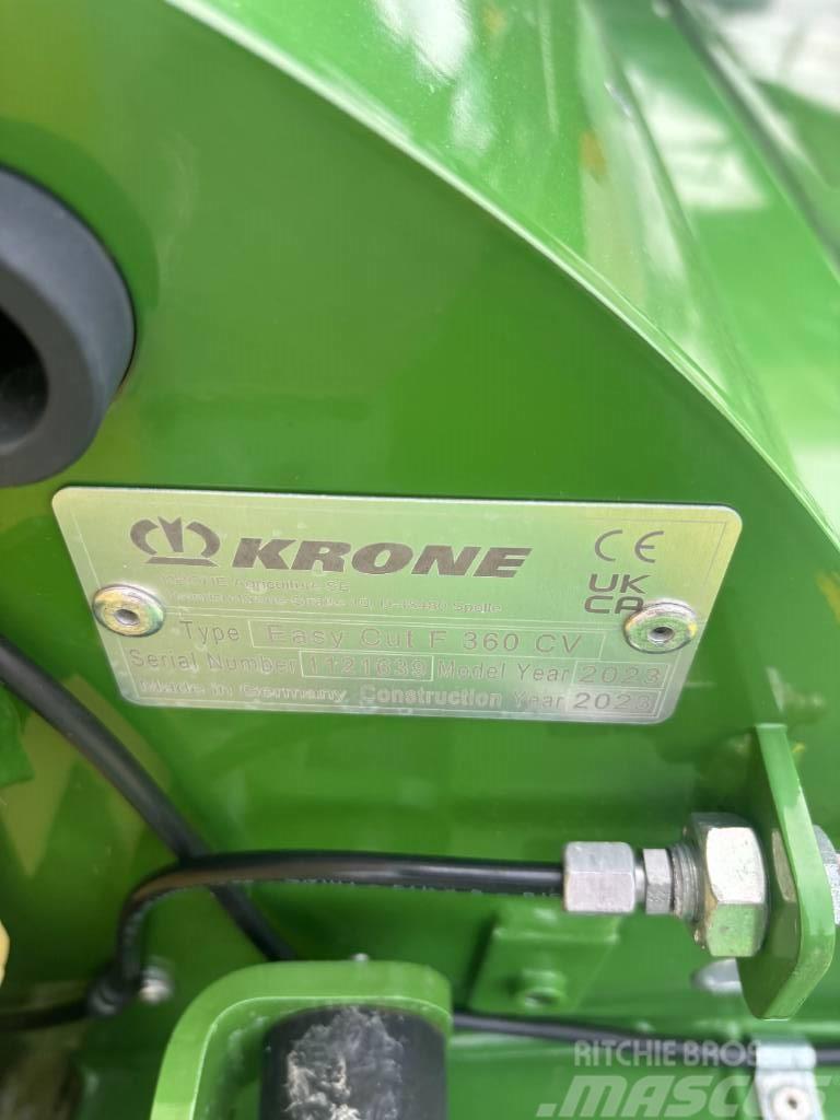 Krone F 360CV Segadoras acondicionadoras