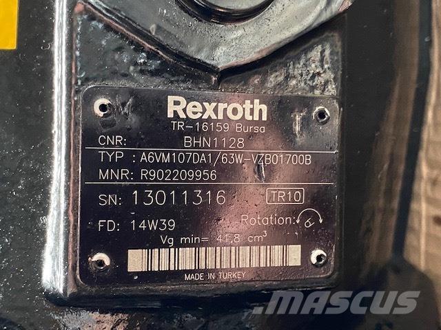 Rexroth A6VM107DA1/63W Hidráulicos