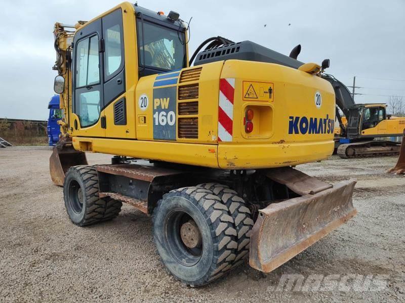 Komatsu PW160-8 Excavadoras de ruedas