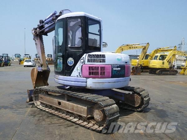 Komatsu PC75UU Excavadoras sobre orugas