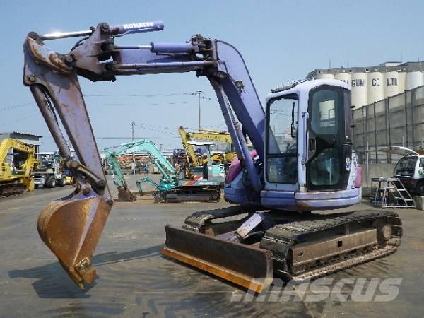 Komatsu PC75UU Excavadoras sobre orugas