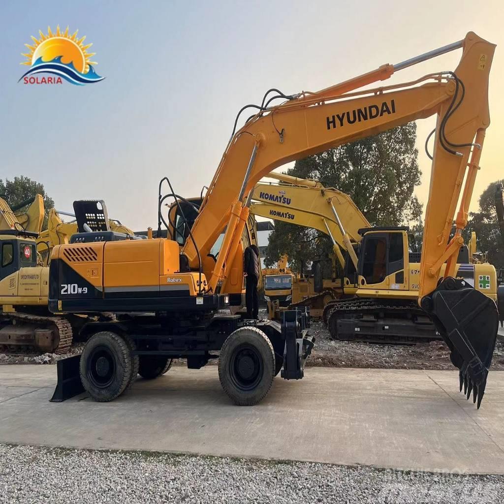 Hyundai R210W-9 Excavadoras de ruedas