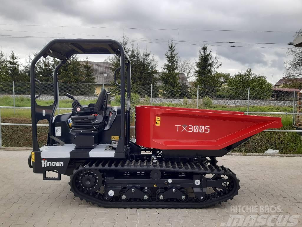 Hinowa TX3005 Raupentransporter Dumper Minidumper "NEU" Camiones de volteo sobre orugas