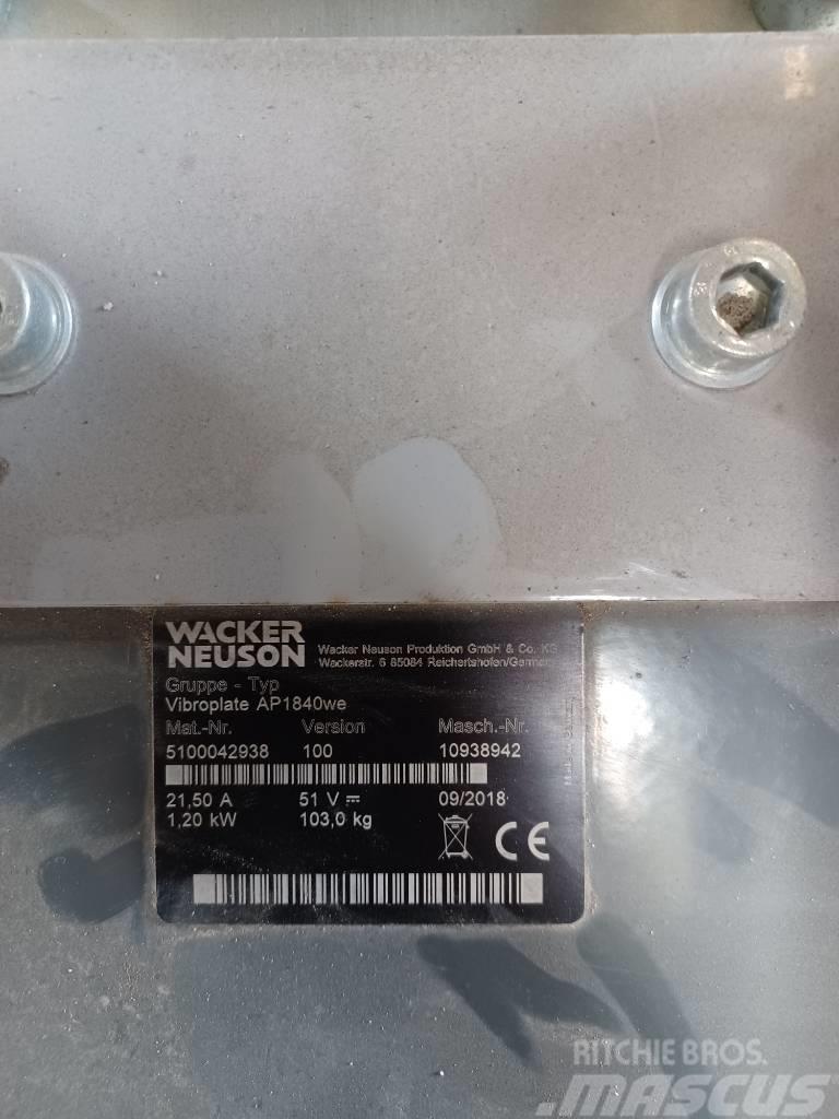 Wacker Neuson AP1840we Placas compactadoras