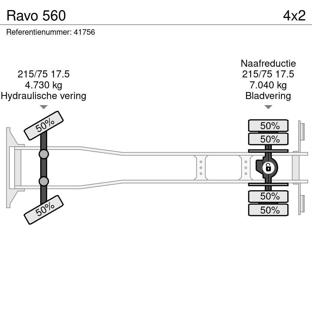 Ravo 560 Camión de barrendero