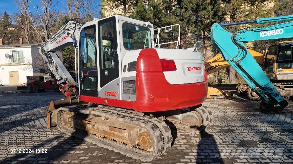 Takeuchi TB 2150 Excavadoras sobre orugas