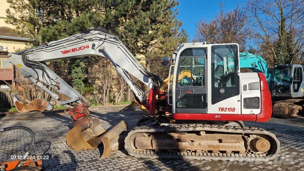 Takeuchi TB 2150 Excavadoras sobre orugas