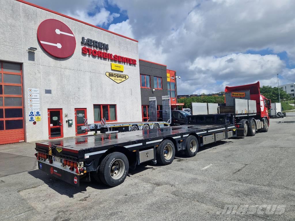 Broshuis Semitrailer Semirremolques de plataformas planas/laterales abatibles