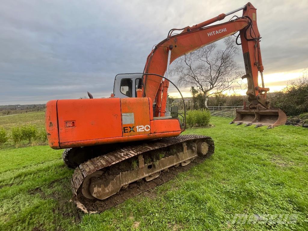 Hitachi Ex120-5 Excavadoras sobre orugas