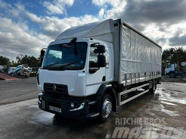 Renault D18.280 Camiones de caja de lona