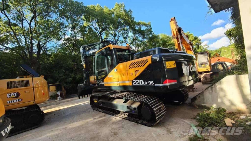 Hyundai 220-9s Excavadoras sobre orugas