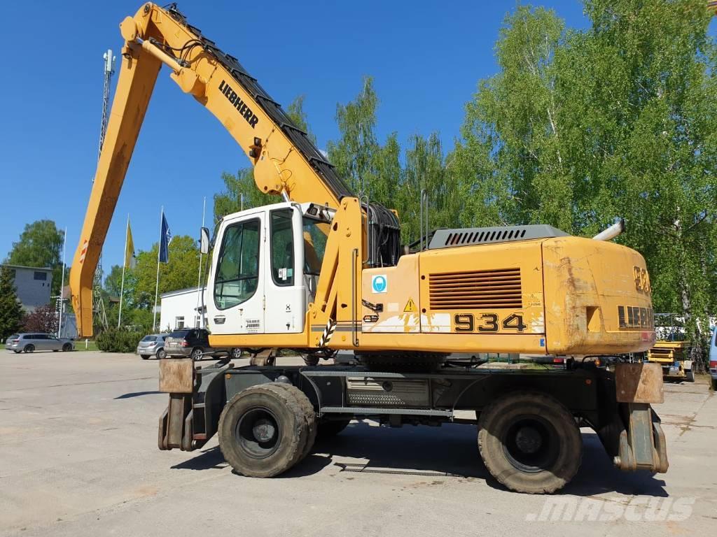 Liebherr A934C Litronic Manejadores de residuos industriales