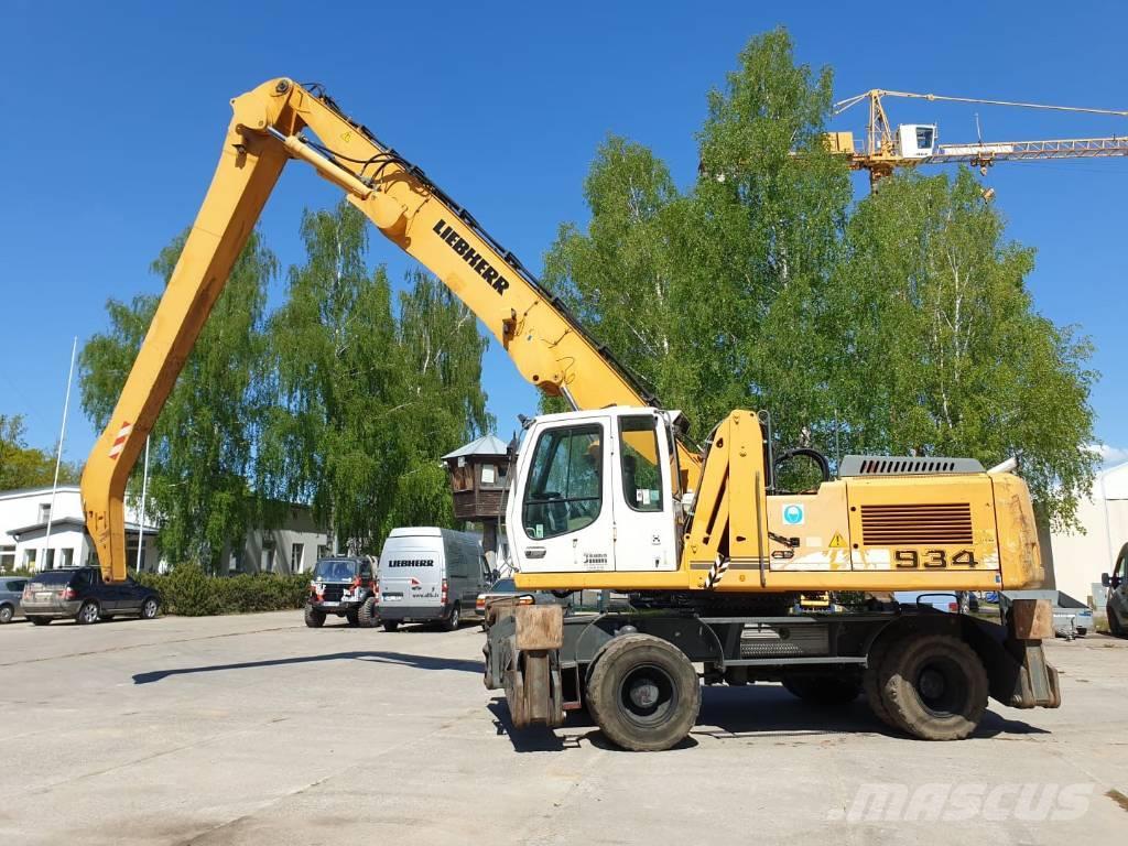 Liebherr A934C Litronic Manejadores de residuos industriales