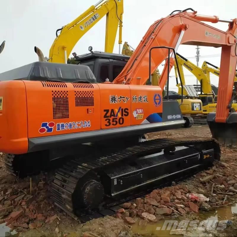 Hitachi ZX 350 Excavadoras sobre orugas