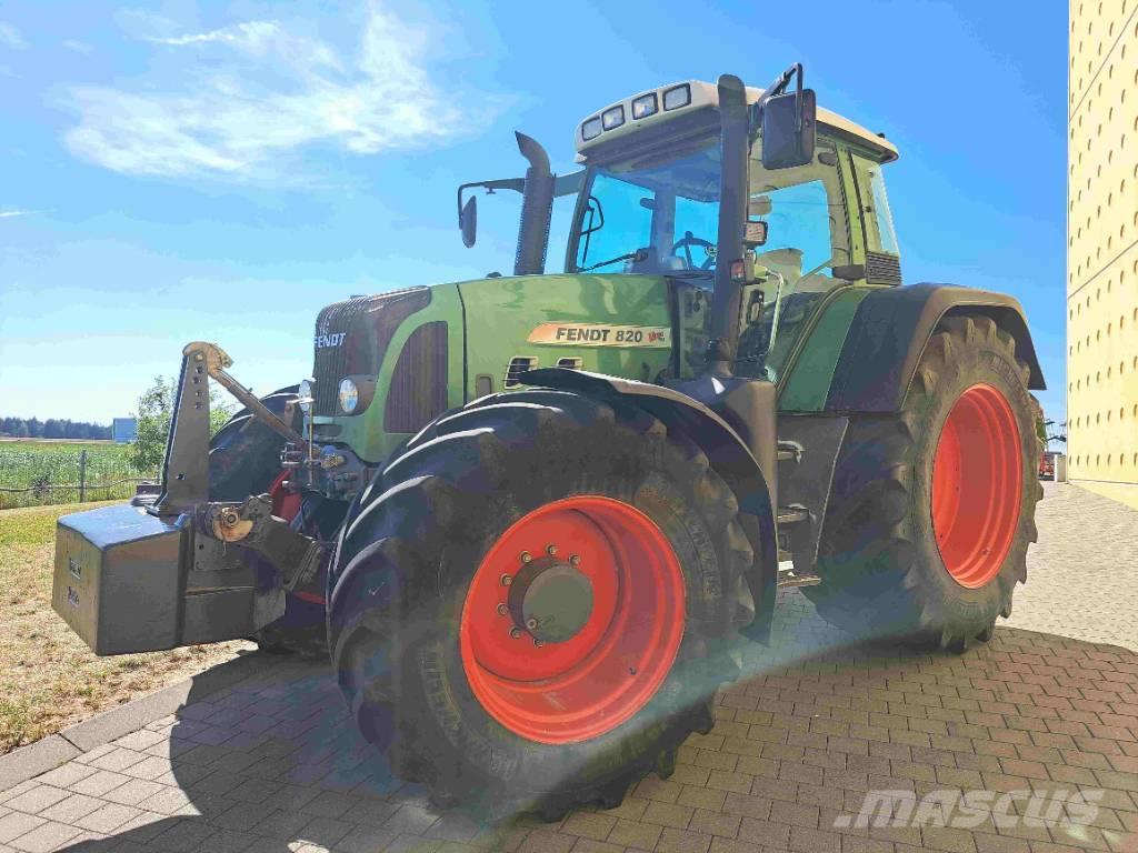 Fendt 820 Tractores