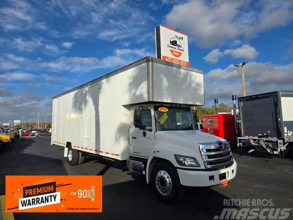 Hino 268 Camiones con caja de remolque