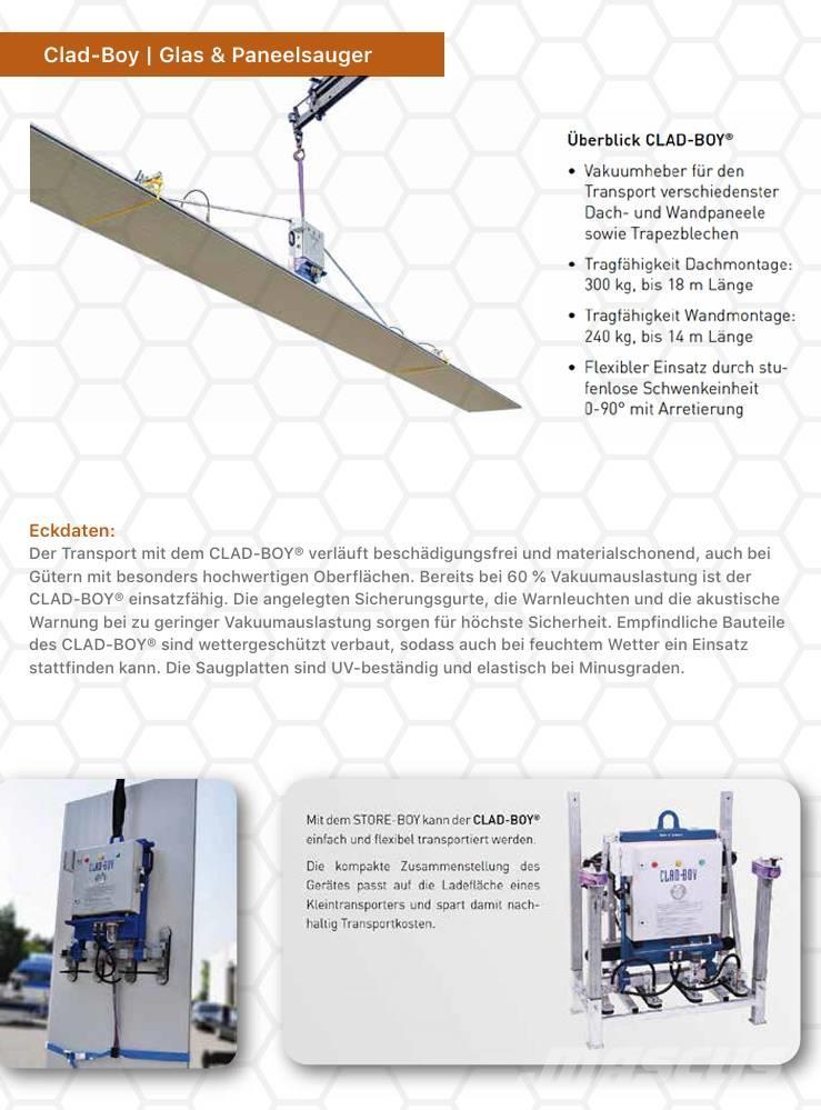 Aerolift Paneelsauger Piezas y equipos para grúas