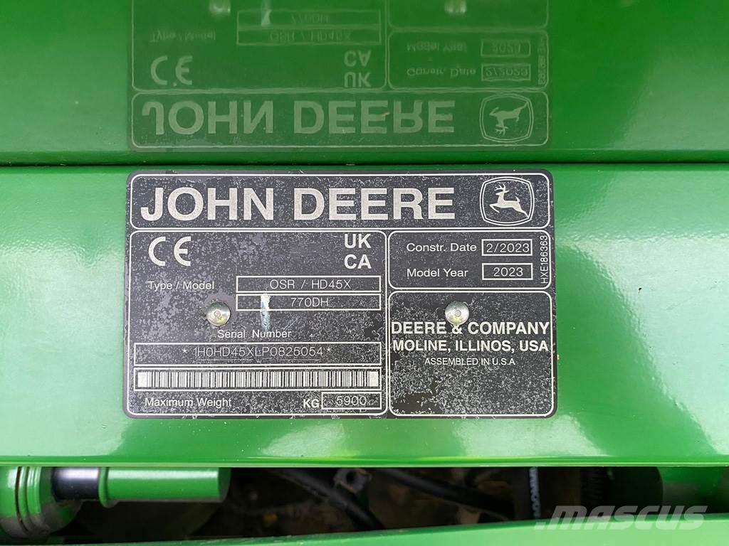 John Deere HD45X Cosechadoras combinadas