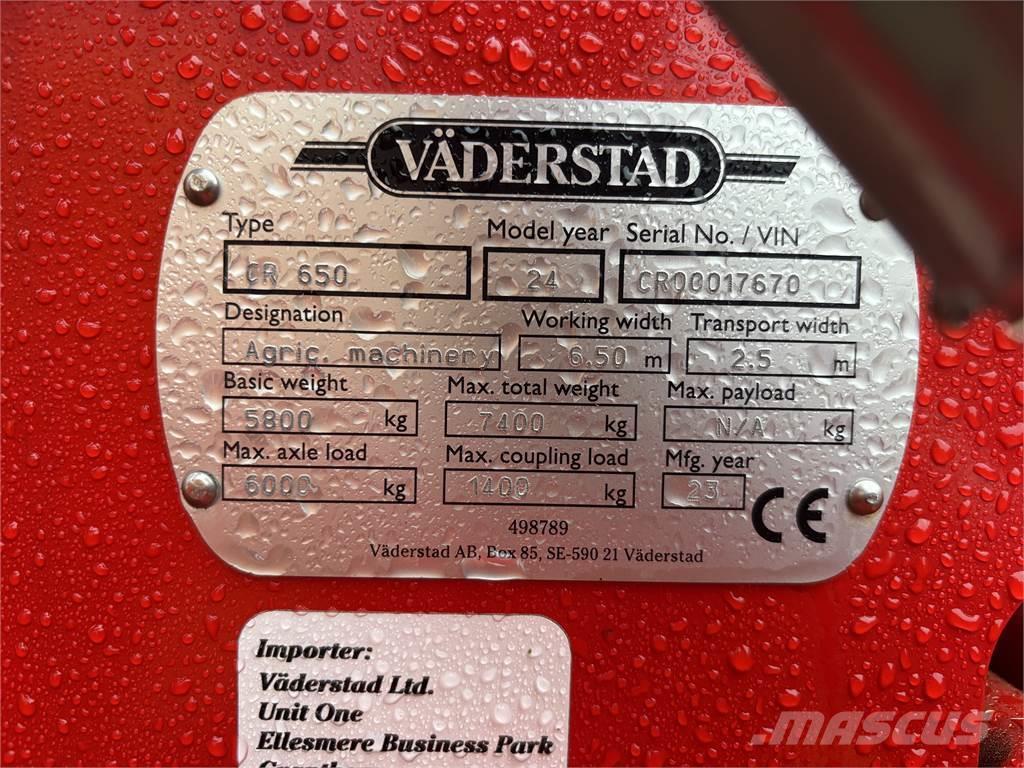 Väderstad CARRIER 650 Cultivadoras