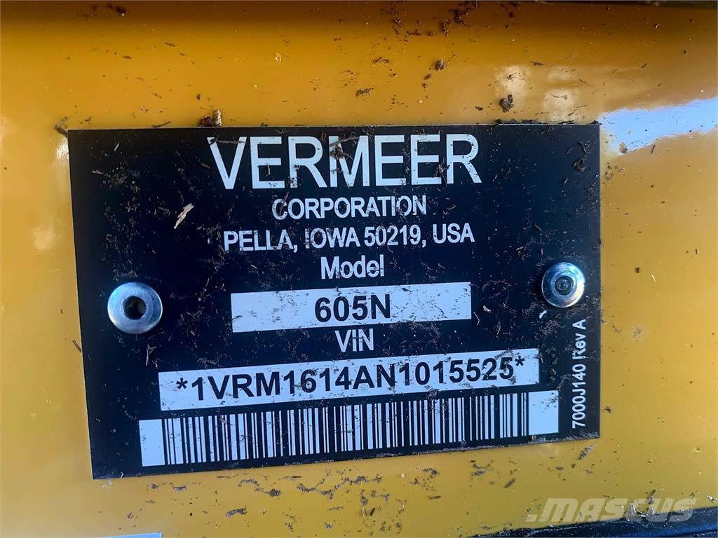 Vermeer 605N Empacadoras circular