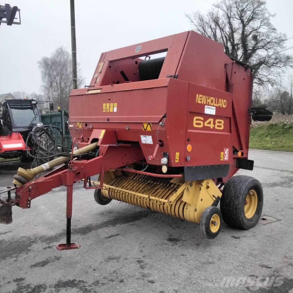 New Holland 648 Empacadoras circular