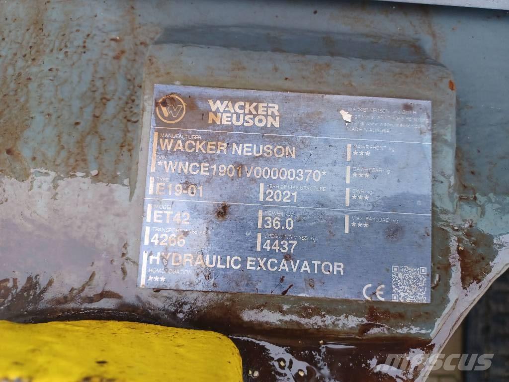 Wacker Neuson ET42 Excavadoras sobre orugas