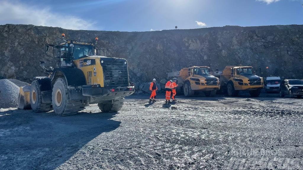 Komatsu WA480 Cargadoras sobre ruedas