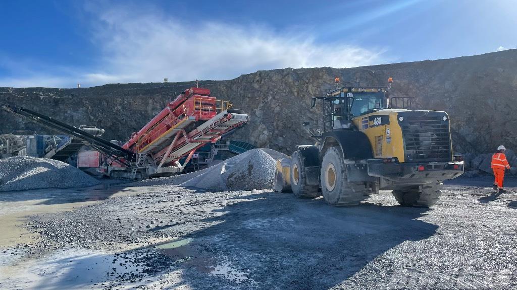 Komatsu WA480 Cargadoras sobre ruedas